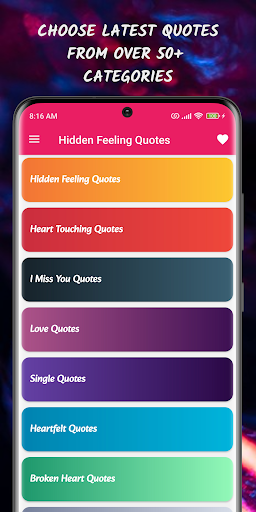 Hidden Feeling Quotes ekran görüntüsü