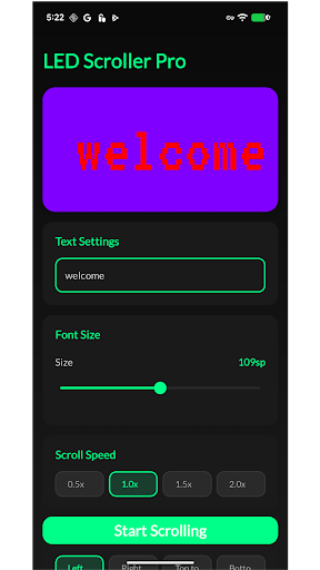 LED Scroller Pro: Text Banner ekran görüntüsü