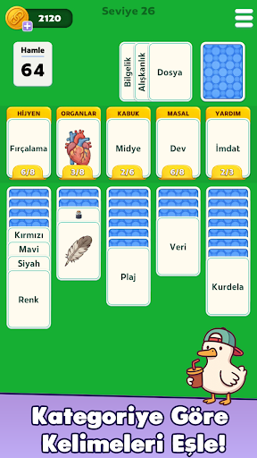 Solitaire Kelime Eşleme Oyunu ekran görüntüsü