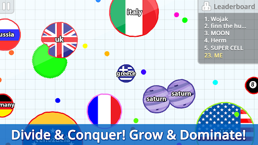Agar.io ekran görüntüsü