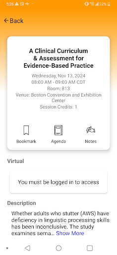 eShow Events ekran görüntüsü