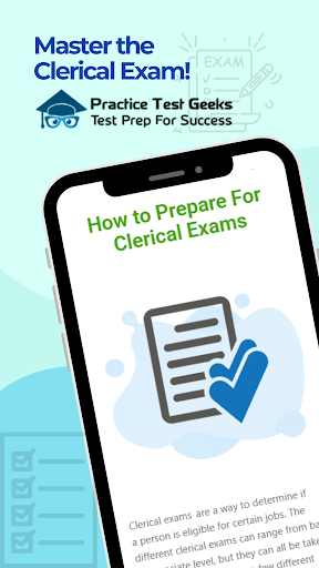 Clerical Practice Test ekran görüntüsü