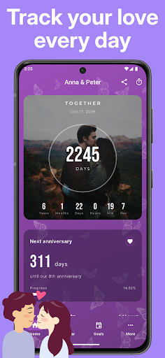 Dating Tracker - Love Counter ekran görüntüsü