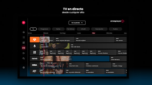 atresplayer: Ver TV online ekran görüntüsü