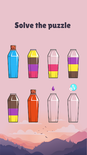 Cups - Water Sort Puzzle ekran görüntüsü