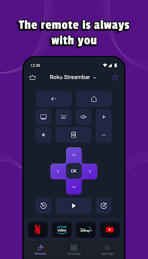 TV Remote for Roku ekran görüntüsü