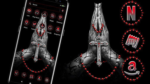 Jesus Cross Launcher Theme ekran görüntüsü