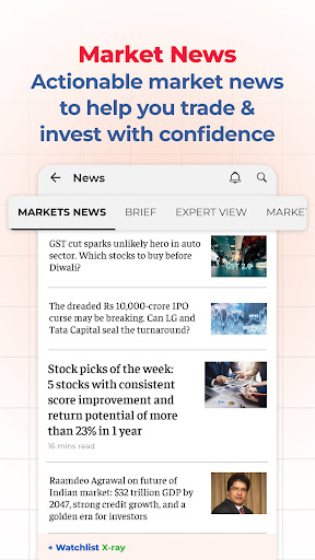 ET Markets: Stock Tools & News ekran görüntüsü