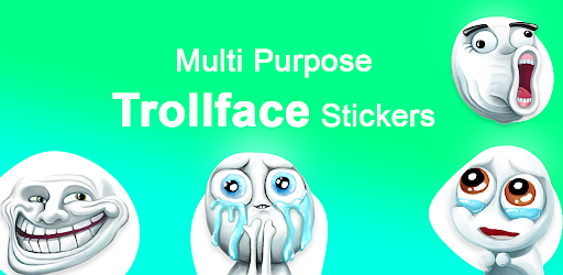 Troll Face Stickers - 3D ekran görüntüsü