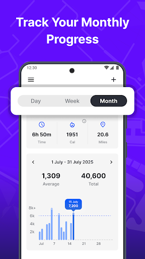 Step Tracker Launcher ekran görüntüsü