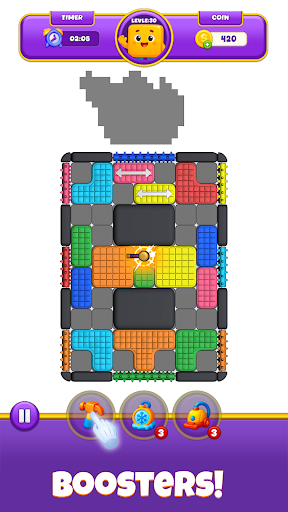 Pixel Color Block Jam ekran görüntüsü