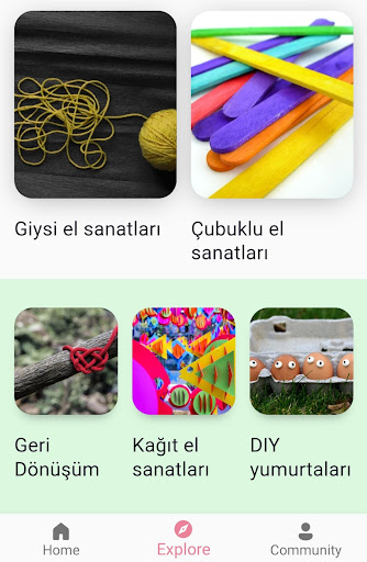 El Sanatları Öğrenin ekran görüntüsü