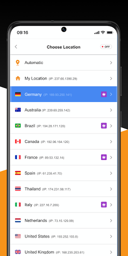 CryptoTab VPN ekran görüntüsü