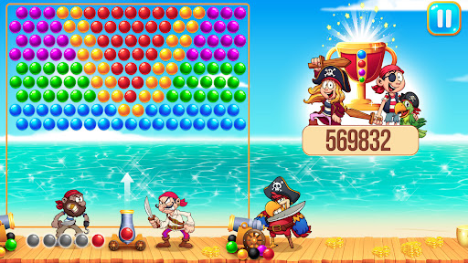 Bubble Pirate Shooter ekran görüntüsü