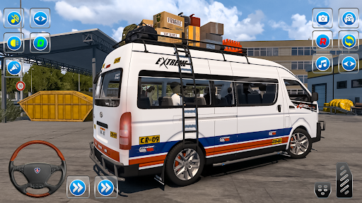 Van Driving Offroad Game 3D ekran görüntüsü