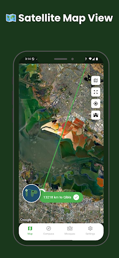 Qibla Finder: Only Qibla ekran görüntüsü