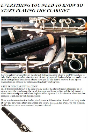 How to Play Clarinet ekran görüntüsü