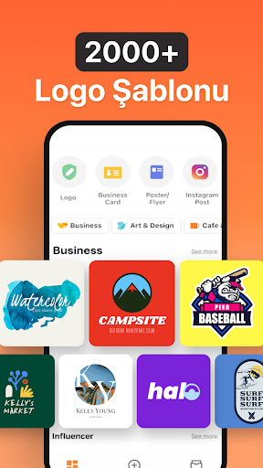 Logo Shop: İçerik yaratıcı ekran görüntüsü