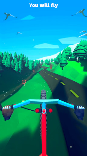 Downhill Mountain Biking 3D ekran görüntüsü