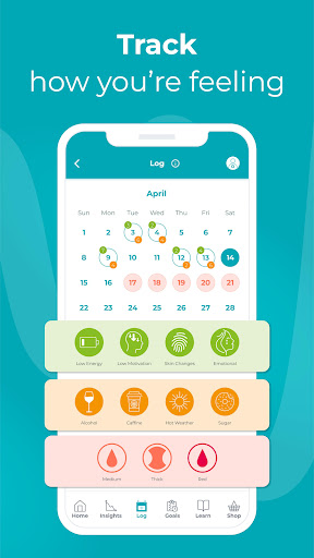 Health & Her App ekran görüntüsü
