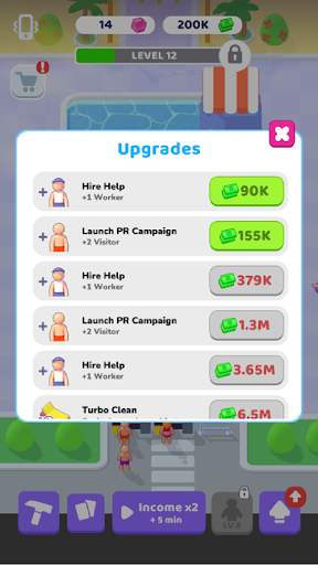 My Aquapark: Idle Water Empire ekran görüntüsü