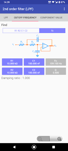 Operational amplifier tools ekran görüntüsü