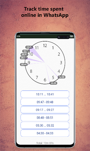 WaStat - WatchApp tracker ekran görüntüsü