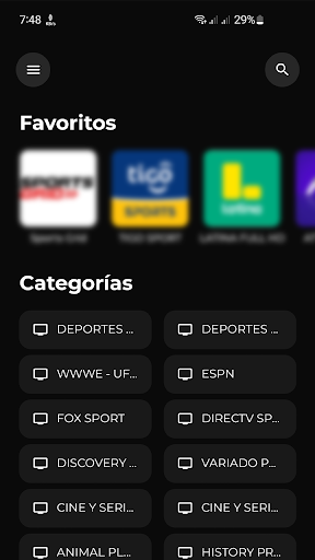 IPTV Player - TV en vivo y más ekran görüntüsü
