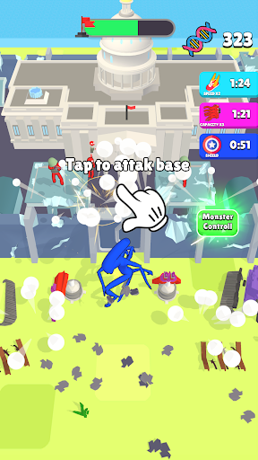 Alien Raid: Monster Evolution ekran görüntüsü