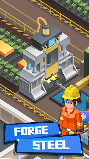 Steel Mill Manager-Idle Tycoon ekran görüntüsü