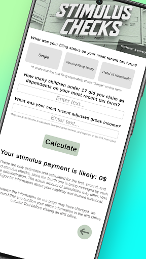 Guide for stimulus aid check ekran görüntüsü