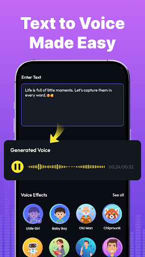 Voice Changer: AI Sound Effect ekran görüntüsü