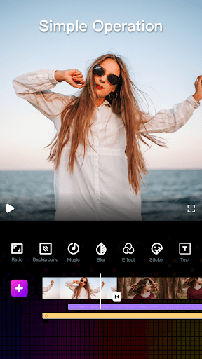 Blur Video Editor Slide Show ekran görüntüsü