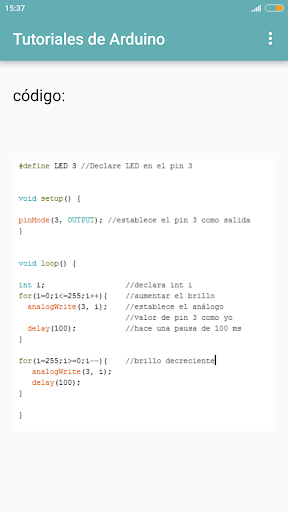 Arduino Español ekran görüntüsü