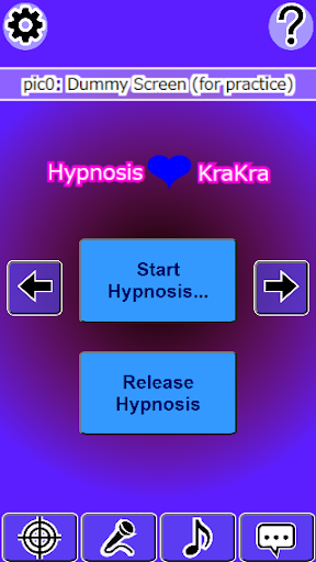 Hypnotic app "Hypnosis KraKra" ekran görüntüsü
