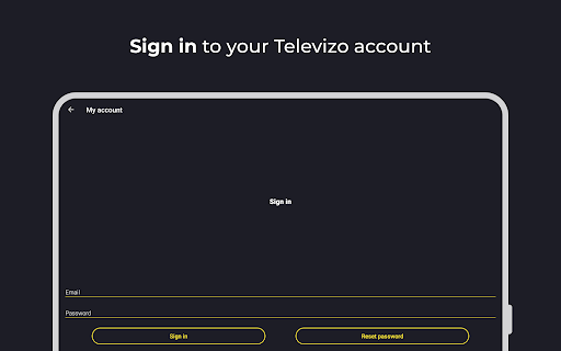 Televizo Companion ekran görüntüsü