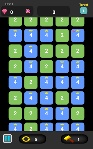 Number Swipe 2048 ekran görüntüsü