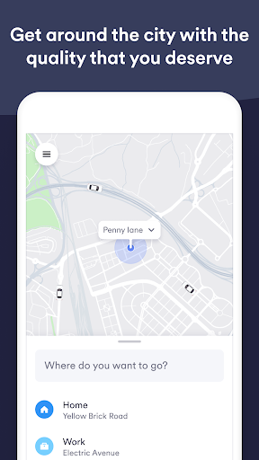 Easy Taxi, a Cabify app ekran görüntüsü