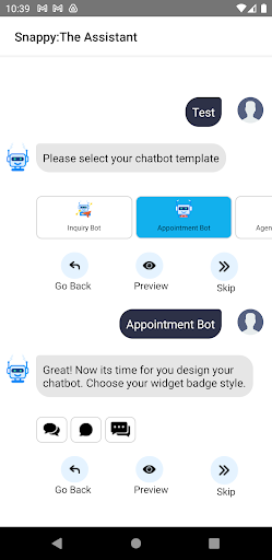 AI Chatbot Builder by Appy Pie ekran görüntüsü