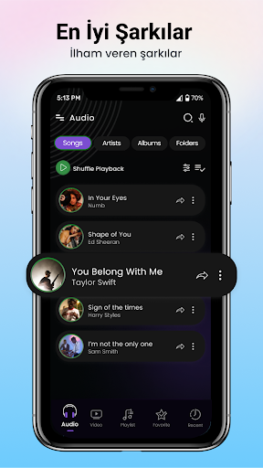 Müzik Çalar ve MP3 Müzik ekran görüntüsü
