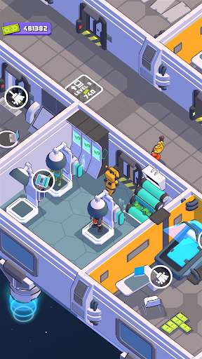 My Space Hotel: Cosmic Tycoon ekran görüntüsü