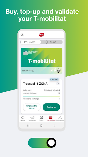 TMB App (Metro Bus Barcelona) ekran görüntüsü