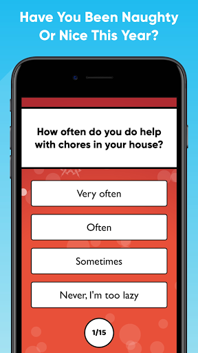 Naughty Or Nice? Quiz Game ekran görüntüsü