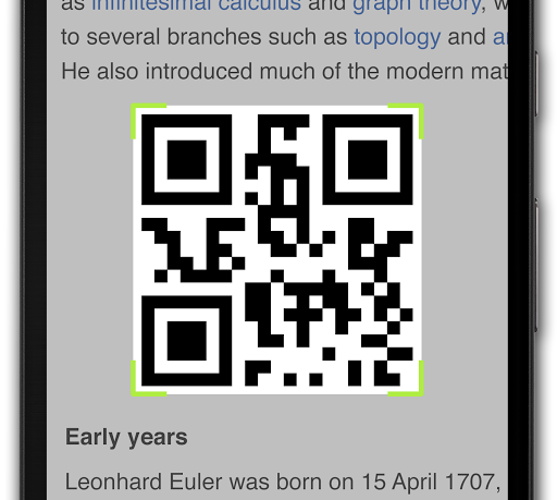 QR Code Reader ekran görüntüsü