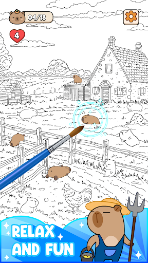 Hidden Capybara: Find It Out! ekran görüntüsü