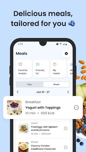 MyDiabetes: Meal, Carb Tracker ekran görüntüsü