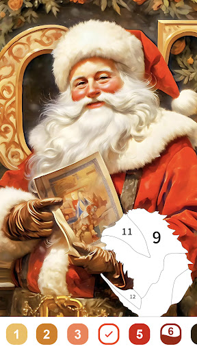 Christmas Color -Painting Book ekran görüntüsü