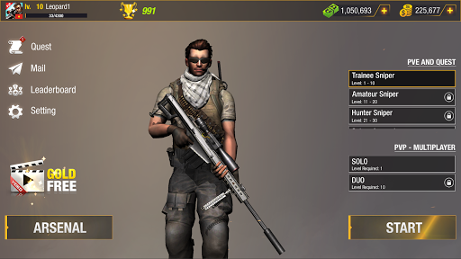 Sniper Warrior: PvP Sniper ekran görüntüsü