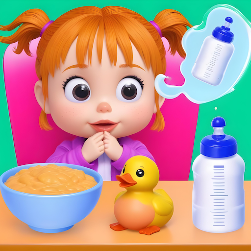 Üçlü Şık Bebek Bakım Oyunları