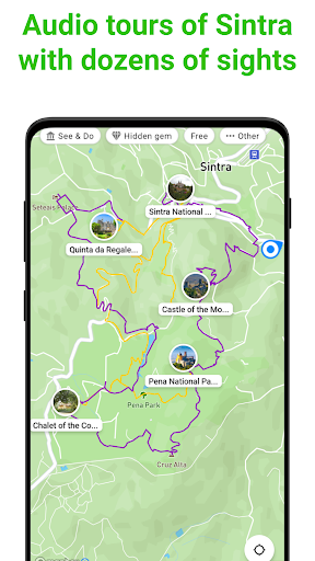 Sintra Tour Guide:SmartGuide ekran görüntüsü